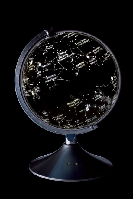 Globe terrestre illuminé 2en1 avec constellations - Funique